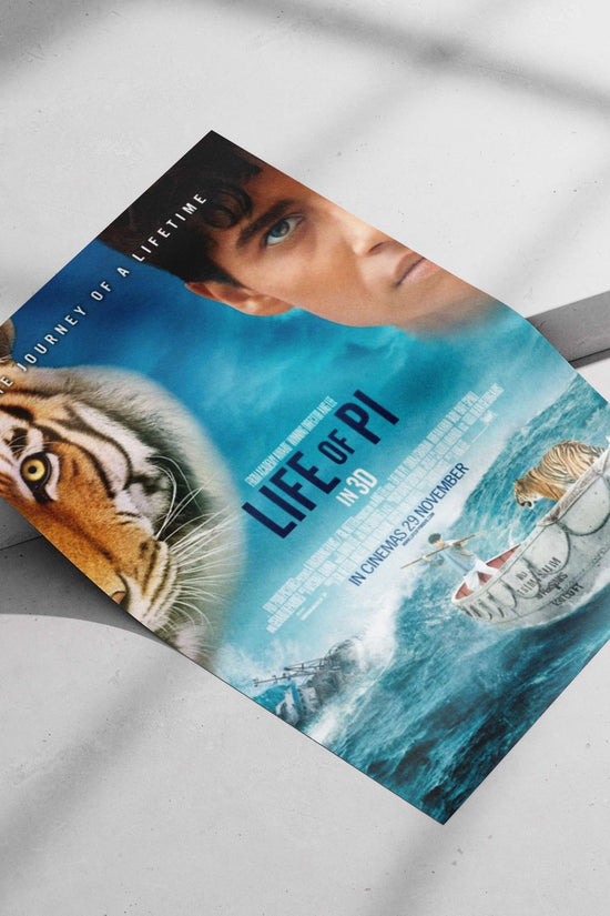 Life of Pi (film) Main Subject: Life of Pi (film) Matte poster print — Bollywood wall art India | PosterBoizz