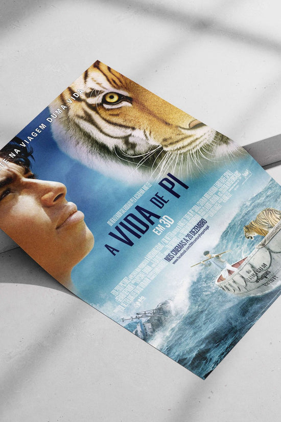 Life of Pi (film) Main Subject: Life of Pi (film) Matte poster print — Bollywood wall art India | PosterBoizz