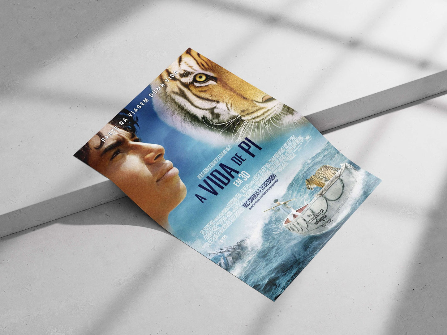 Life of Pi (film) Main Subject: Life of Pi (film) Matte poster print — Bollywood wall art India | PosterBoizz