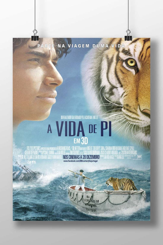 Life of Pi (film) Main Subject: Life of Pi (film) Matte BoizzBoard rigid print — Bollywood wall art India | PosterBoizz