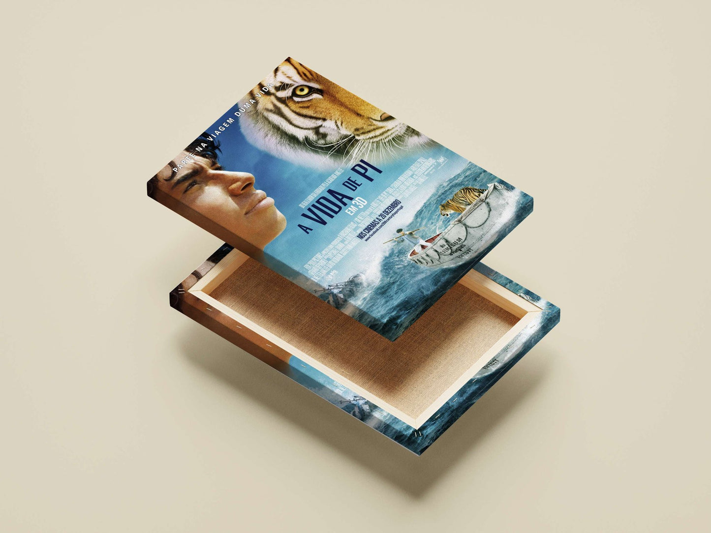 Life of Pi (film) Main Subject: Life of Pi (film) Canvas wall art — Bollywood wall art India | PosterBoizz