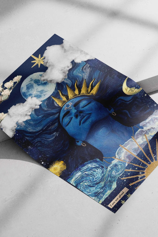 Kali (Hindu deity) Main Subject: Kali (Hindu deity) Matte poster print — Sanatan wall art India | PosterBoizz