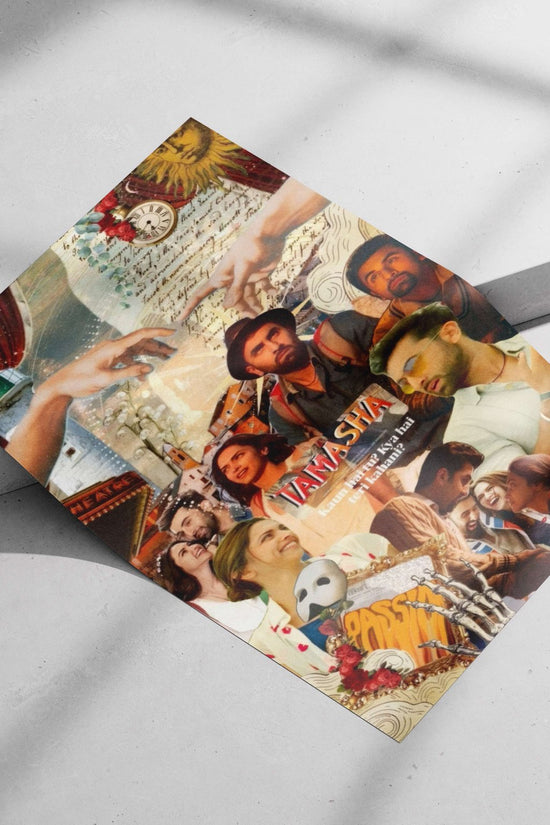 The Indian film "Tamasha" Main Subject: The Indian film "Tamasha" Matte poster print — Bollywood wall art India | PosterBoizz
