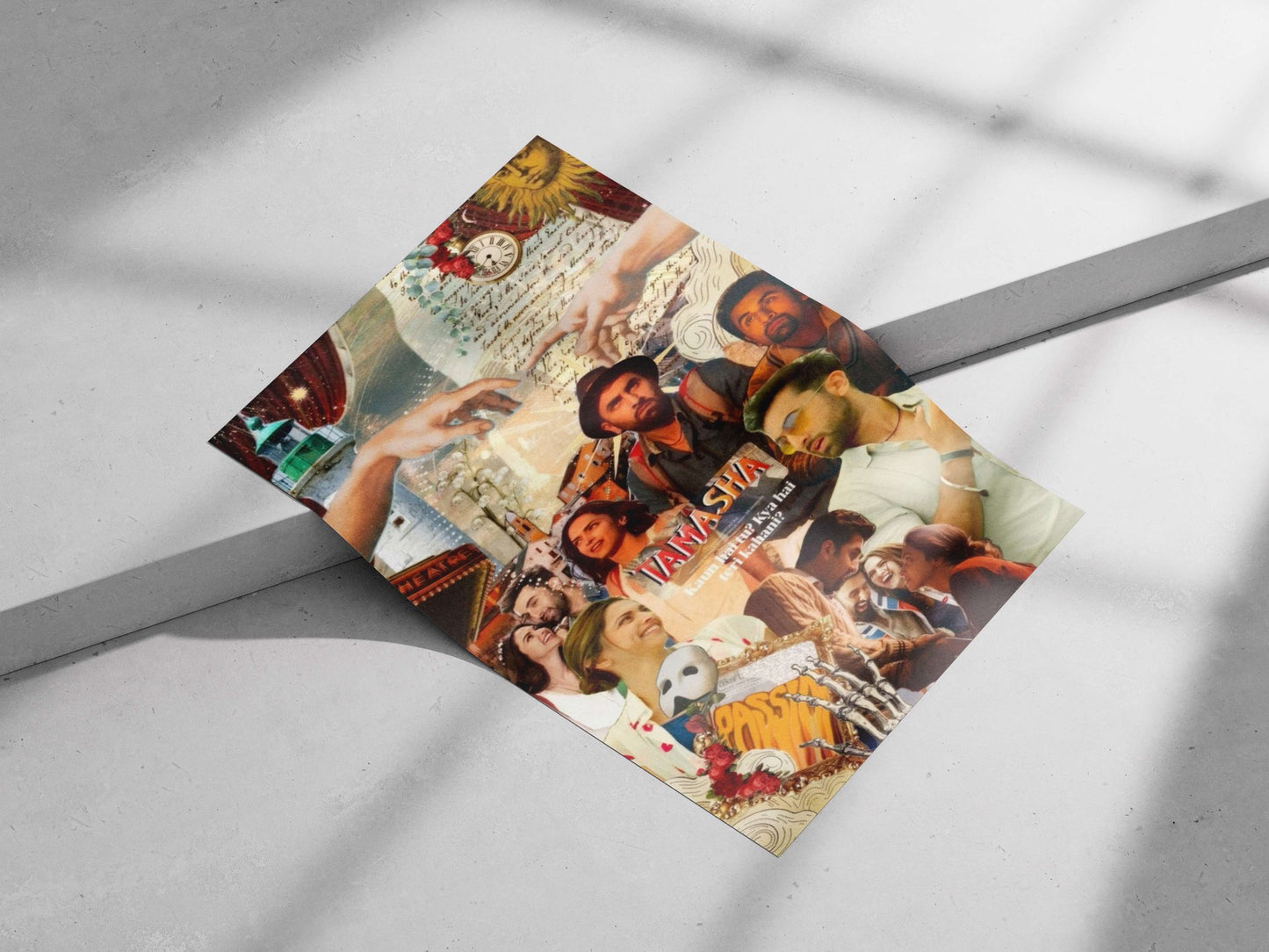 The Indian film "Tamasha" Main Subject: The Indian film "Tamasha" Matte poster print — Bollywood wall art India | PosterBoizz