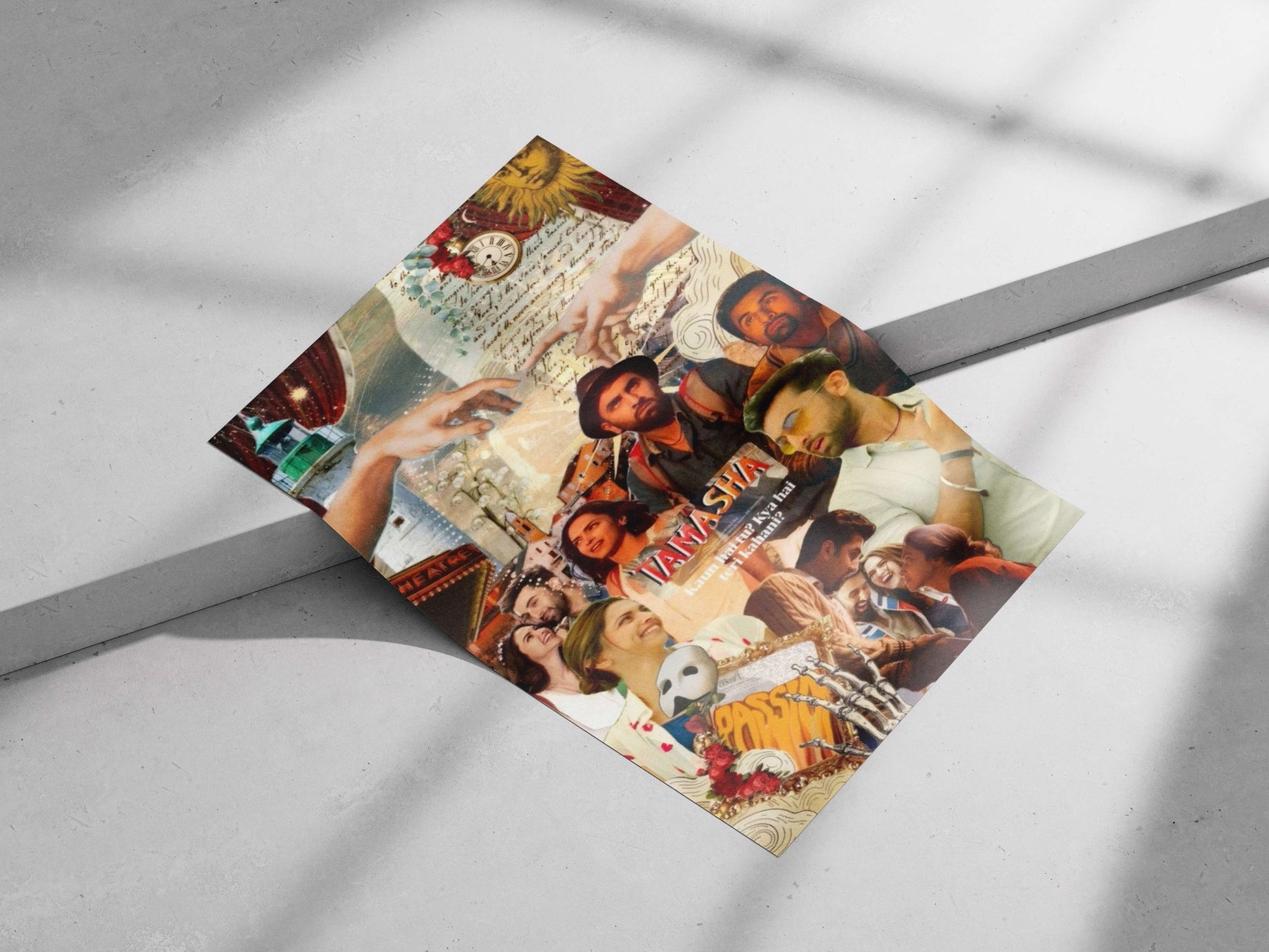 The Indian film "Tamasha" Main Subject: The Indian film "Tamasha" Matte poster print — Bollywood wall art India | PosterBoizz