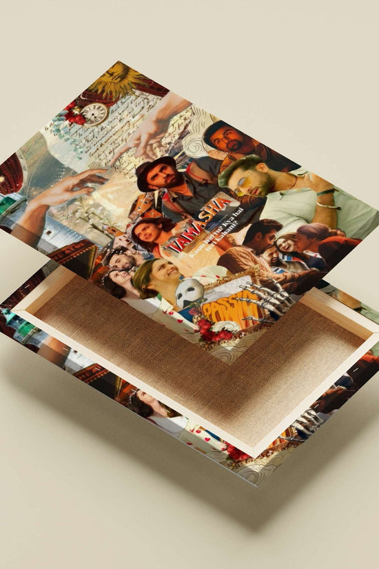 The Indian film "Tamasha" Main Subject: The Indian film "Tamasha" Canvas wall art — Bollywood wall art India | PosterBoizz