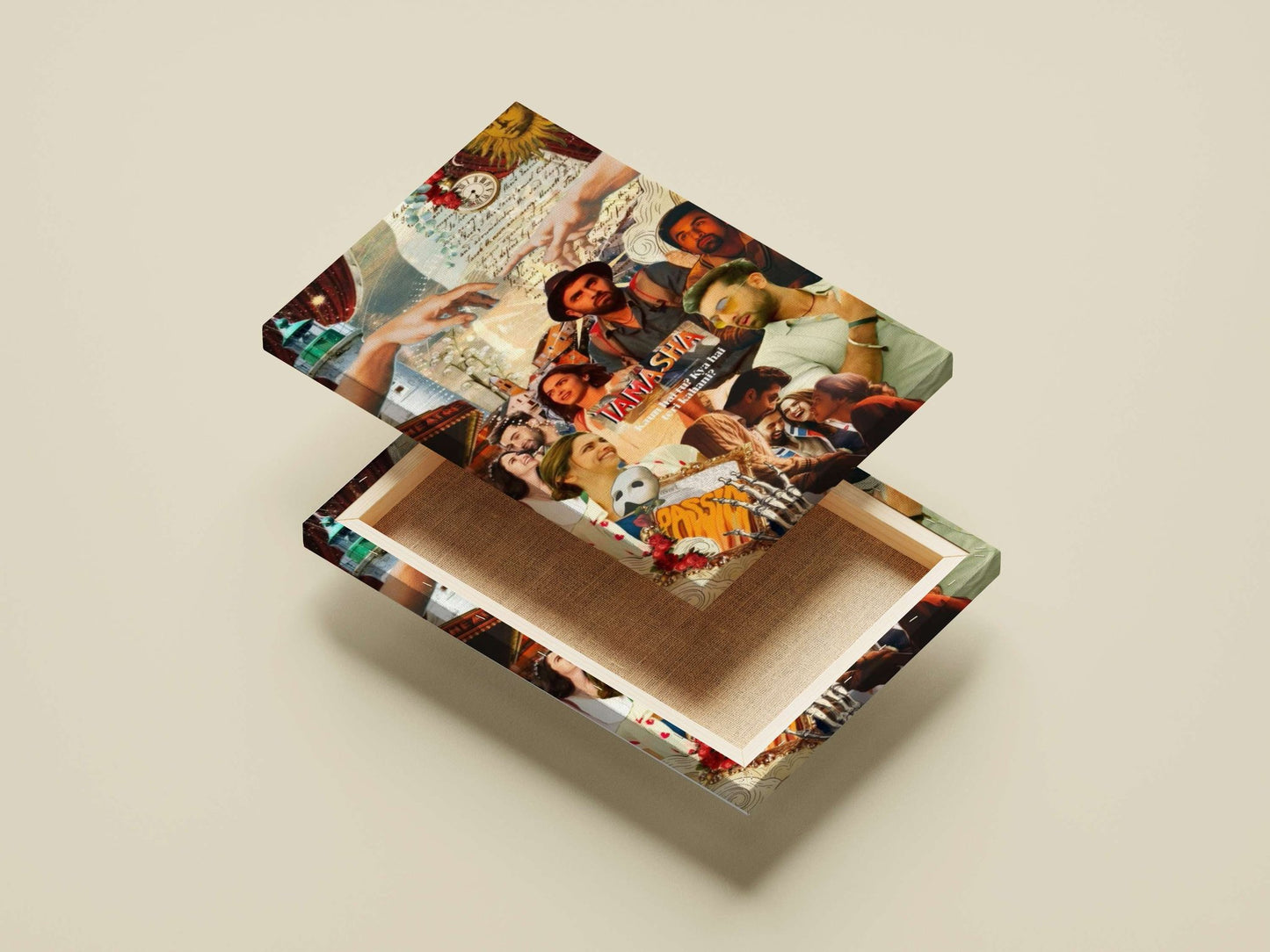 The Indian film "Tamasha" Main Subject: The Indian film "Tamasha" Canvas wall art — Bollywood wall art India | PosterBoizz