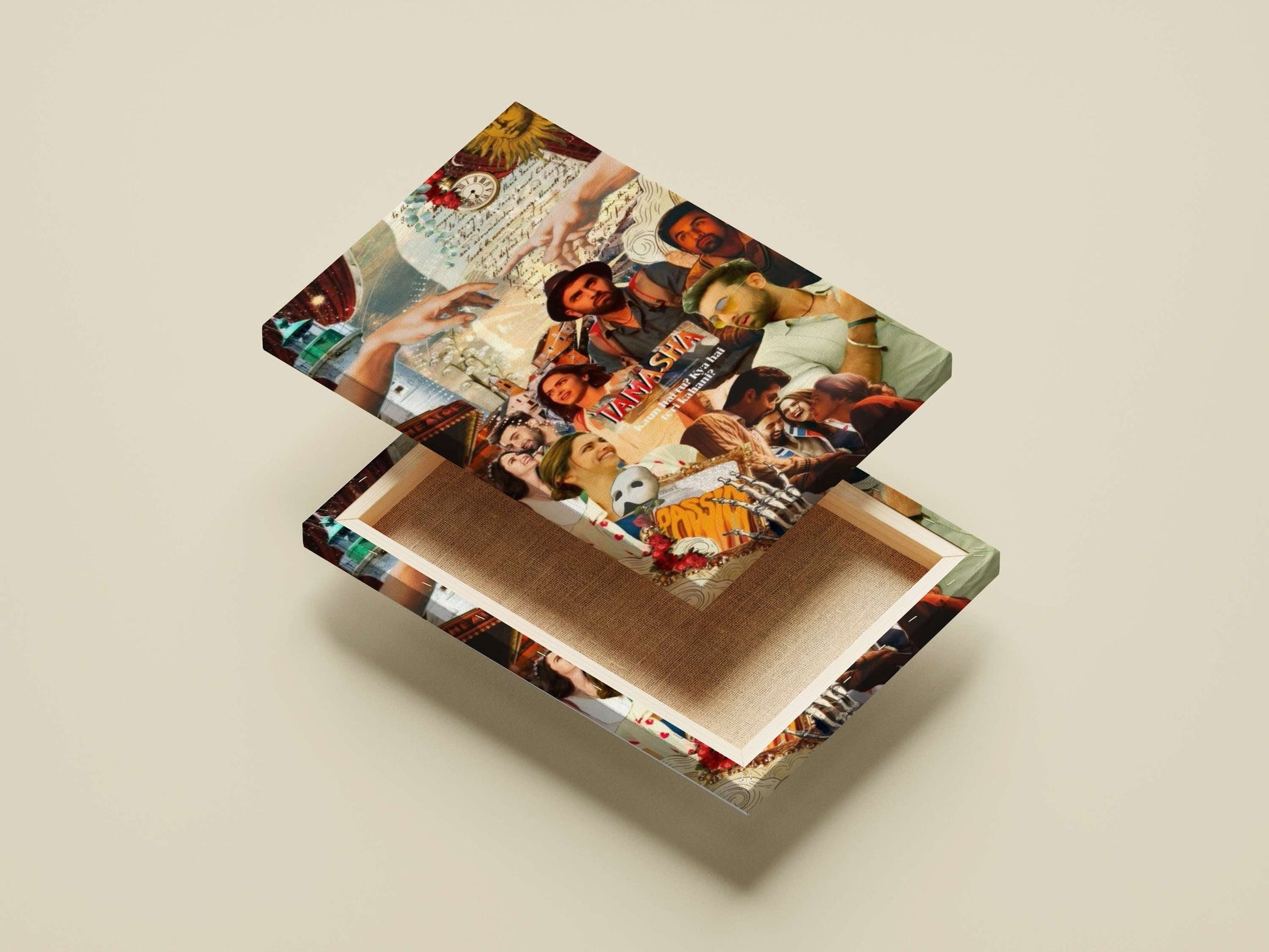 The Indian film "Tamasha" Main Subject: The Indian film "Tamasha" Canvas wall art — Bollywood wall art India | PosterBoizz