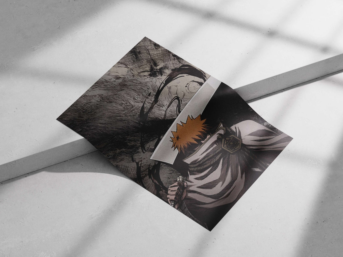 N/A Modern Digital/Industrial Grunge Matte poster print — Art wall art India | PosterBoizz