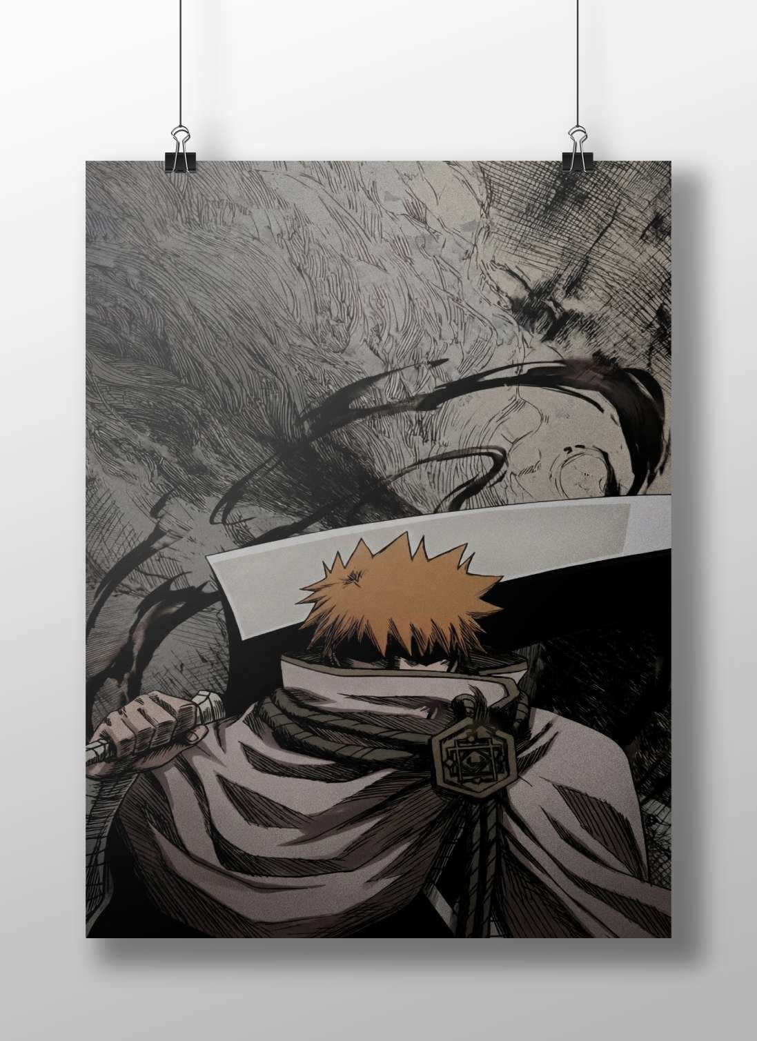 N/A Modern Digital/Industrial Grunge Matte BoizzBoard rigid print — Art wall art India | PosterBoizz