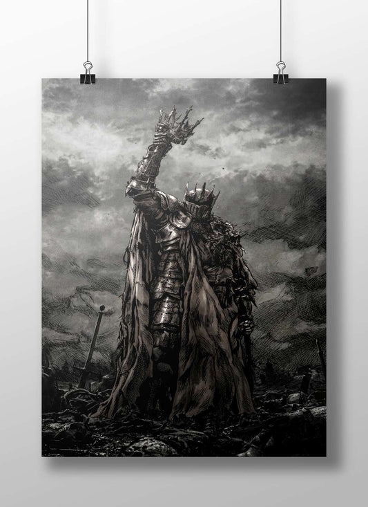 Geralt of Rivia from *The Witcher* franchise Main Subject: Geralt of Rivia from *The Witcher* franchise Matte BoizzBoard
