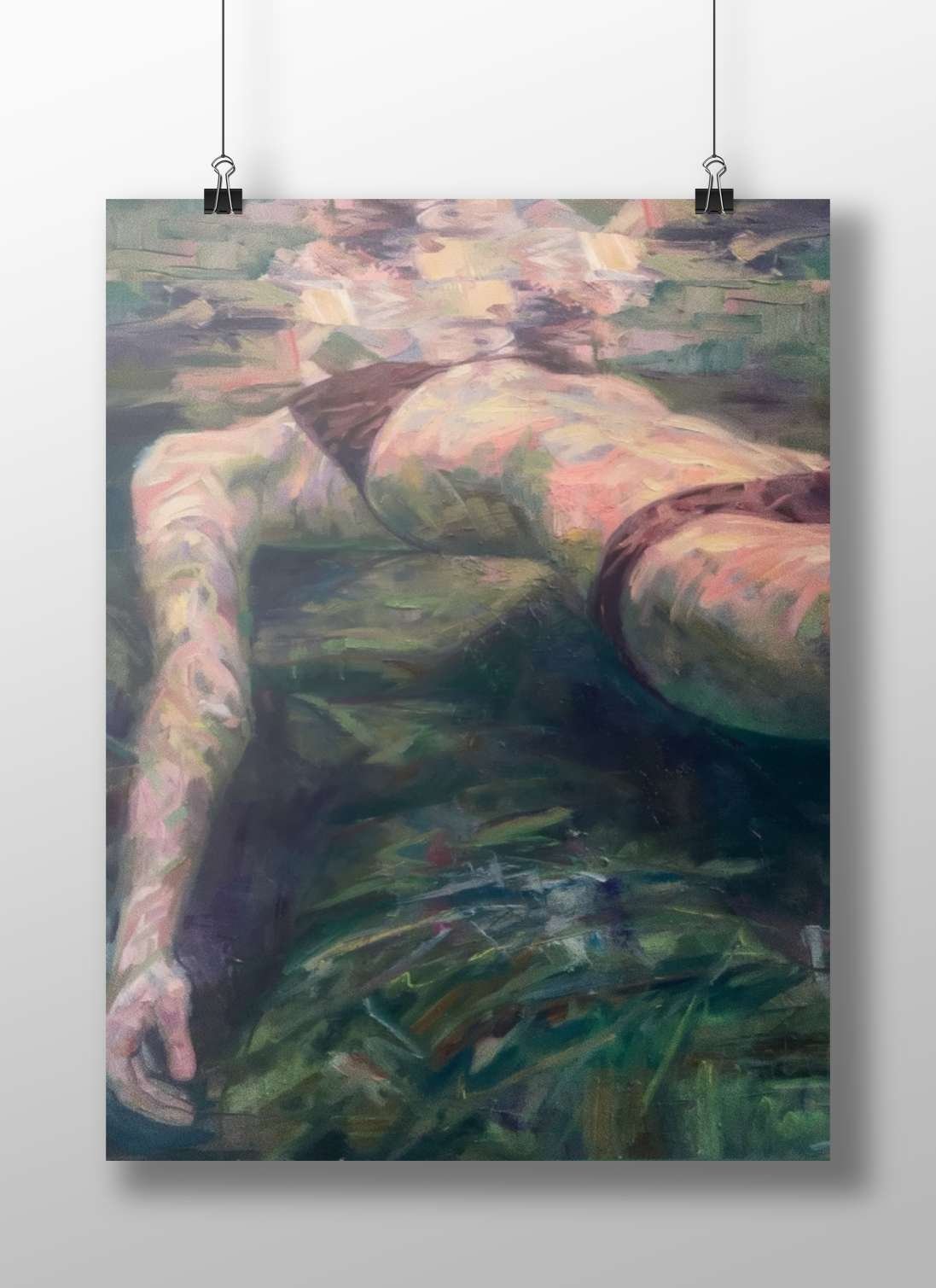 Anonymous Female Figure Non-Franchise Art 19th Century Impressionism Matte BoizzBoard rigid print — Art wall art India |