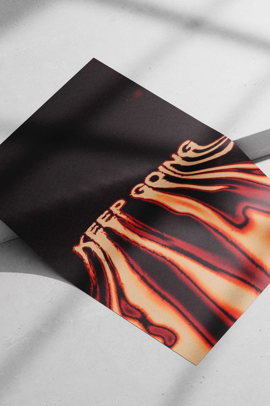 KEEP GOING Main Subject: KEEP GOING Matte poster print — Bollywood wall art India | PosterBoizz