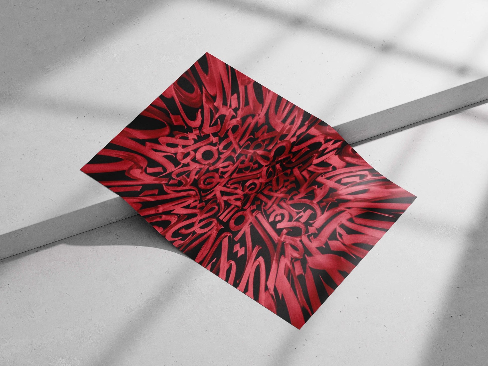 Modern Digital Matte poster print — Art wall art India | PosterBoizz