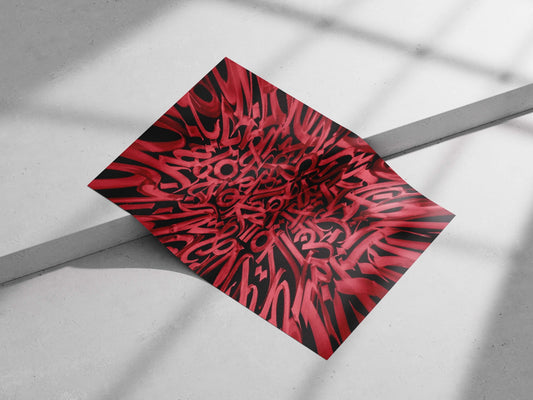 Modern Digital Matte poster print — Art wall art India | PosterBoizz