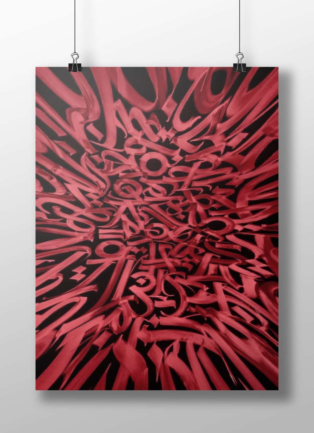 Modern Digital Matte BoizzBoard rigid print — Art wall art India | PosterBoizz
