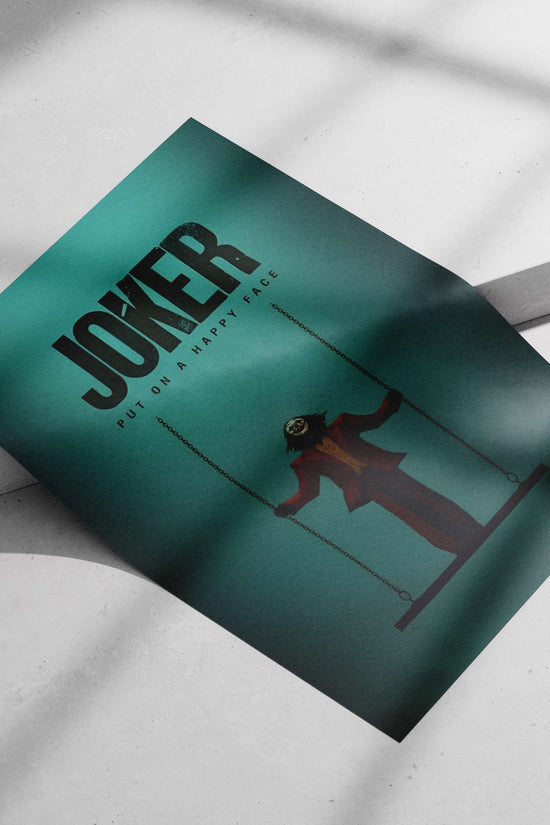 Joker (DC Comics) Main Subject: Joker (DC Comics) Matte poster print — Superhero wall art India | PosterBoizz