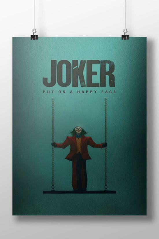 Joker (DC Comics) Main Subject: Joker (DC Comics) Matte BoizzBoard rigid print — Superhero wall art India | PosterBoizz