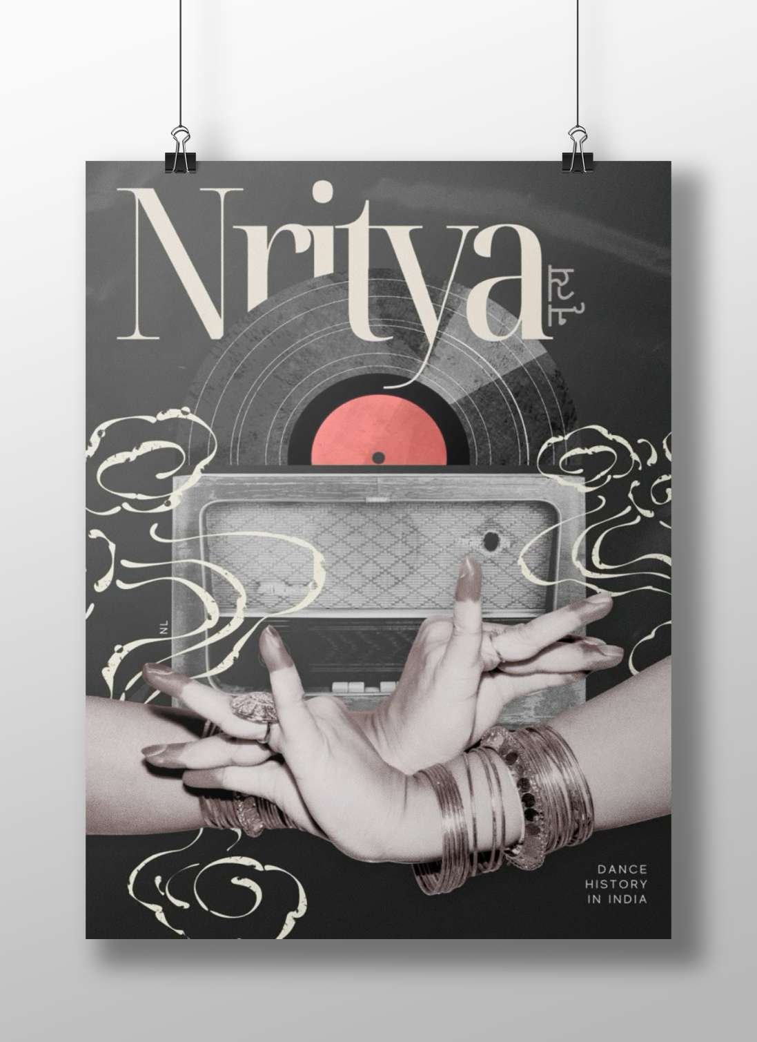 Nritya Main Subject: Nritya Matte BoizzBoard rigid print — Bollywood wall art India | PosterBoizz