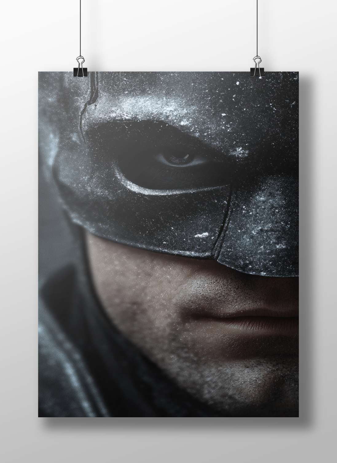 Batman (DC Comics franchise) Main Subject: Batman (DC Comics franchise) Matte BoizzBoard rigid print — Superhero wall art
