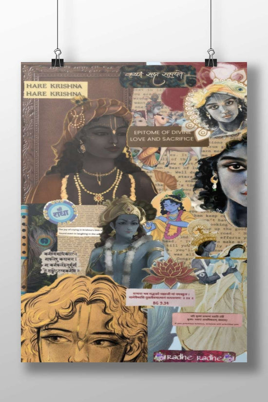 Lord Krishna - Divine Messenger Poster