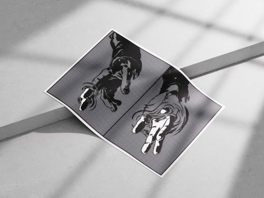Human hands Main Subject: Human hands Matte poster print — Art wall art India | PosterBoizz