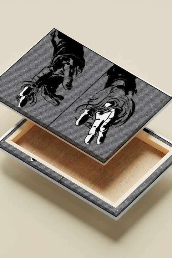 Human hands Main Subject: Human hands Canvas wall art — Art wall art India | PosterBoizz