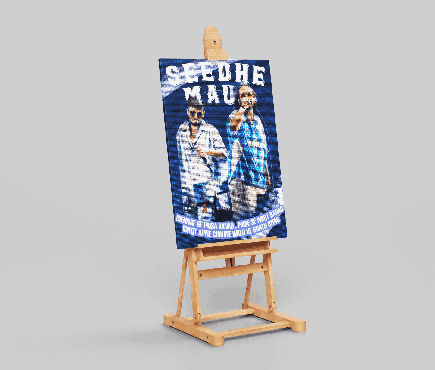 Seedhe Maut Poster – Indian Hip-Hop Wall Art with Motivational Quote