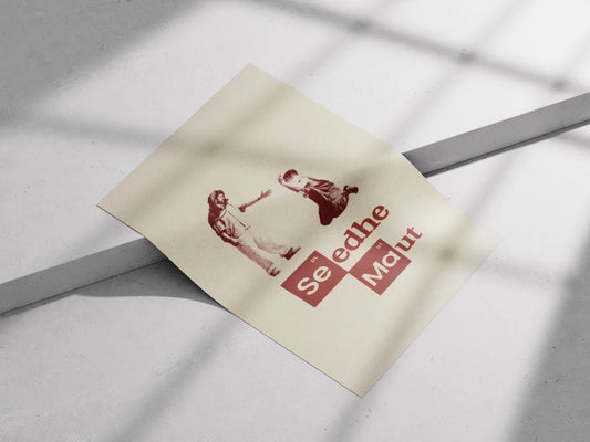 Seedhe Maut X Breaking Bad - Minimalist Crossover Art