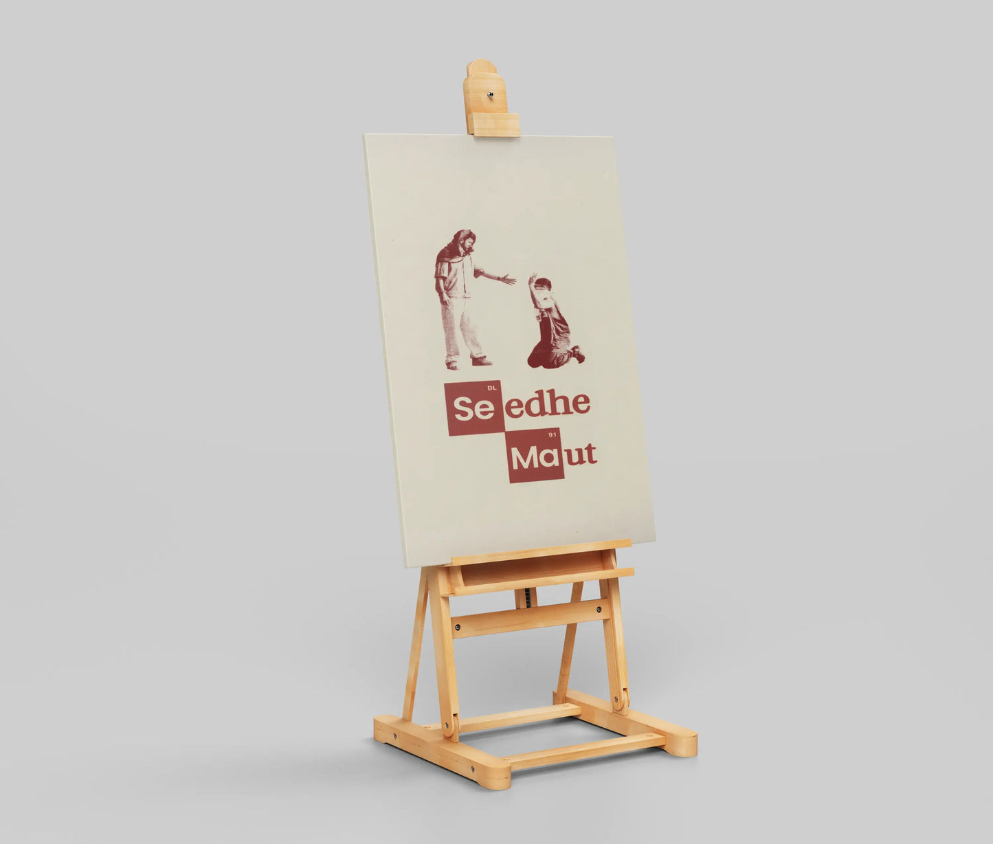 Seedhe Maut X Breaking Bad - Minimalist Crossover Art