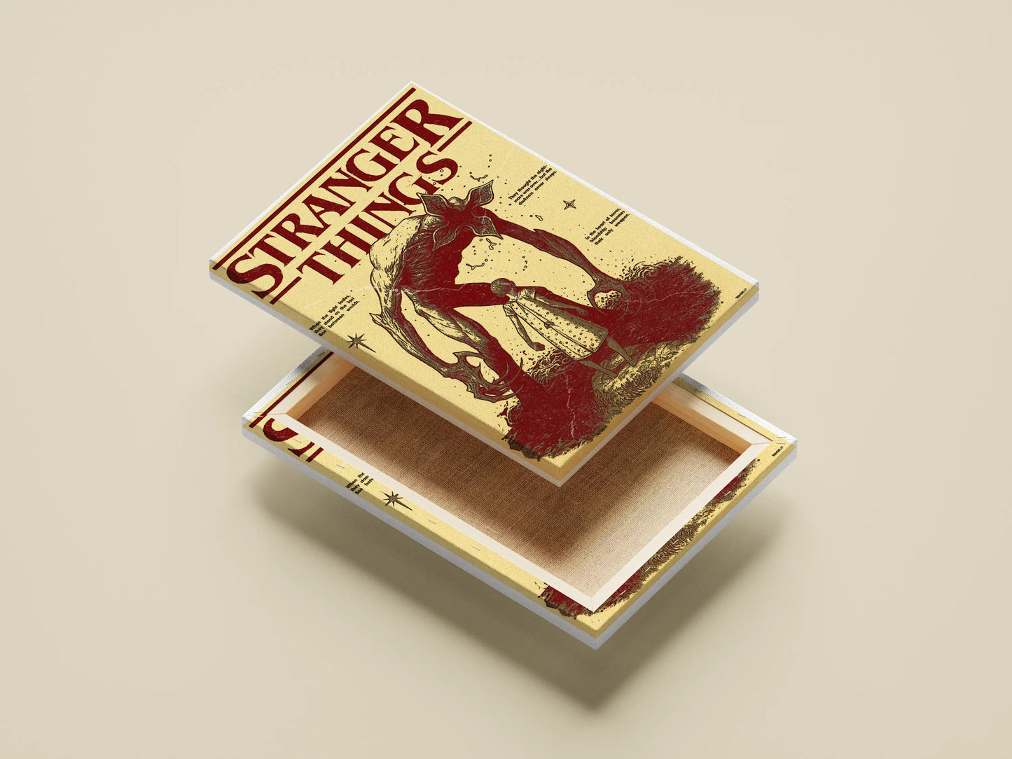 Stranger Things - "Friendship Their Only Weapon" Vintage Horror Print