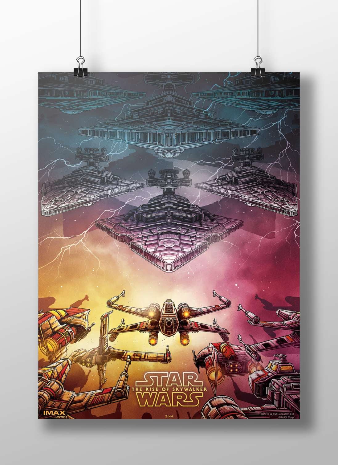 Star Wars: The Rise of Skywalker Kylo Ren Dark Side - Star Wars Poster