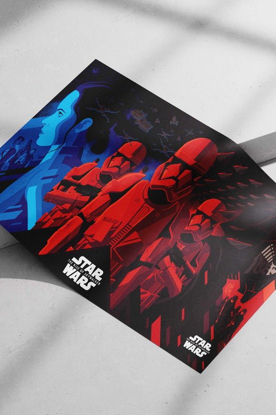 First Order Stormtroopers (Star Wars franchise) Kylo Ren - The Fallen Hero Poster
