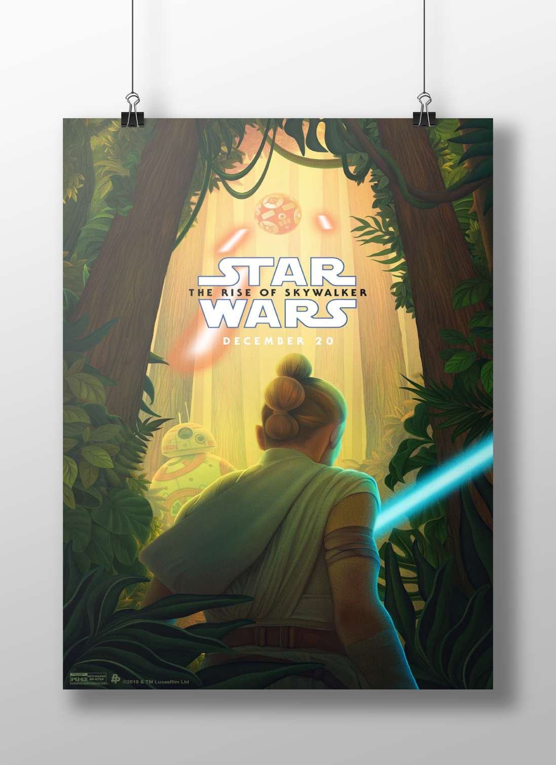 Star Wars: The Rise of Skywalker Rey - Skywalker'S Hope Poster