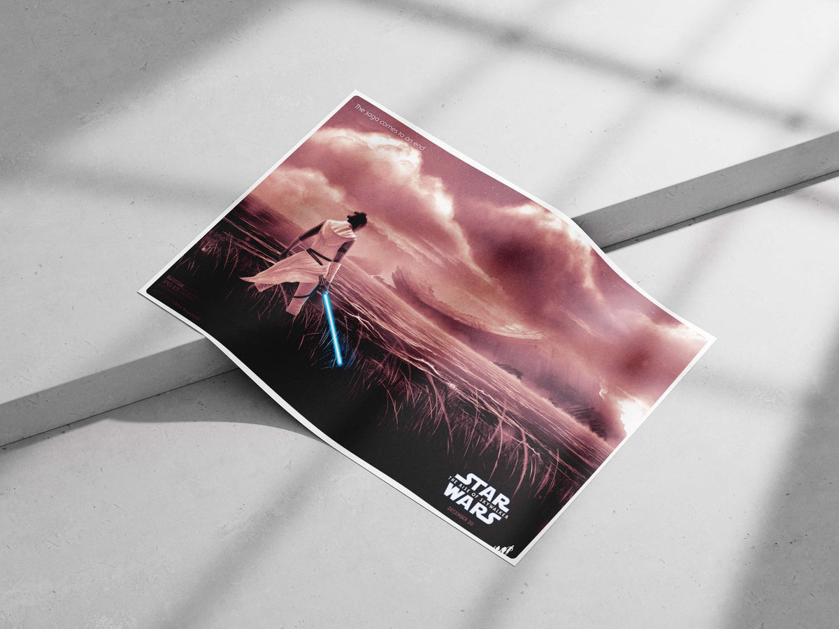 Rey from Star Wars: The Rise of Skywalker Rey - Rise Of Leadership Poster
