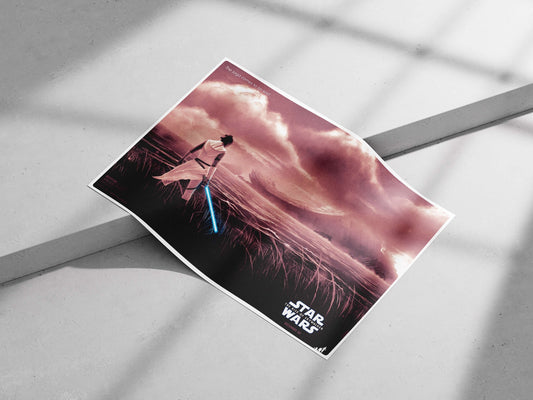 Rey from Star Wars: The Rise of Skywalker Rey - Rise Of Leadership Poster