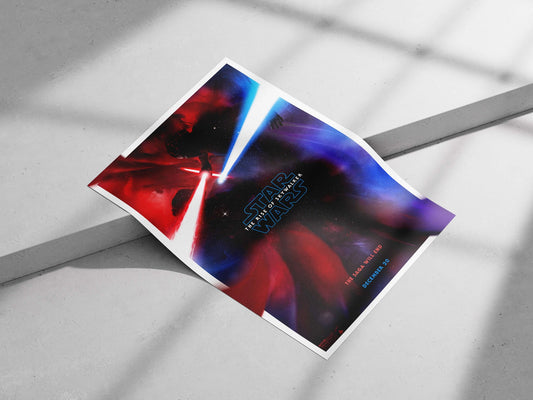 Star Wars: The Rise of Skywalker Rey'S Lightsaber - Star Wars Poster