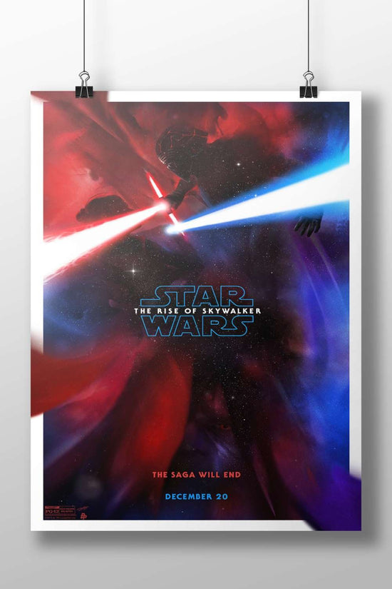 Star Wars: The Rise of Skywalker Rey'S Lightsaber - Star Wars Poster