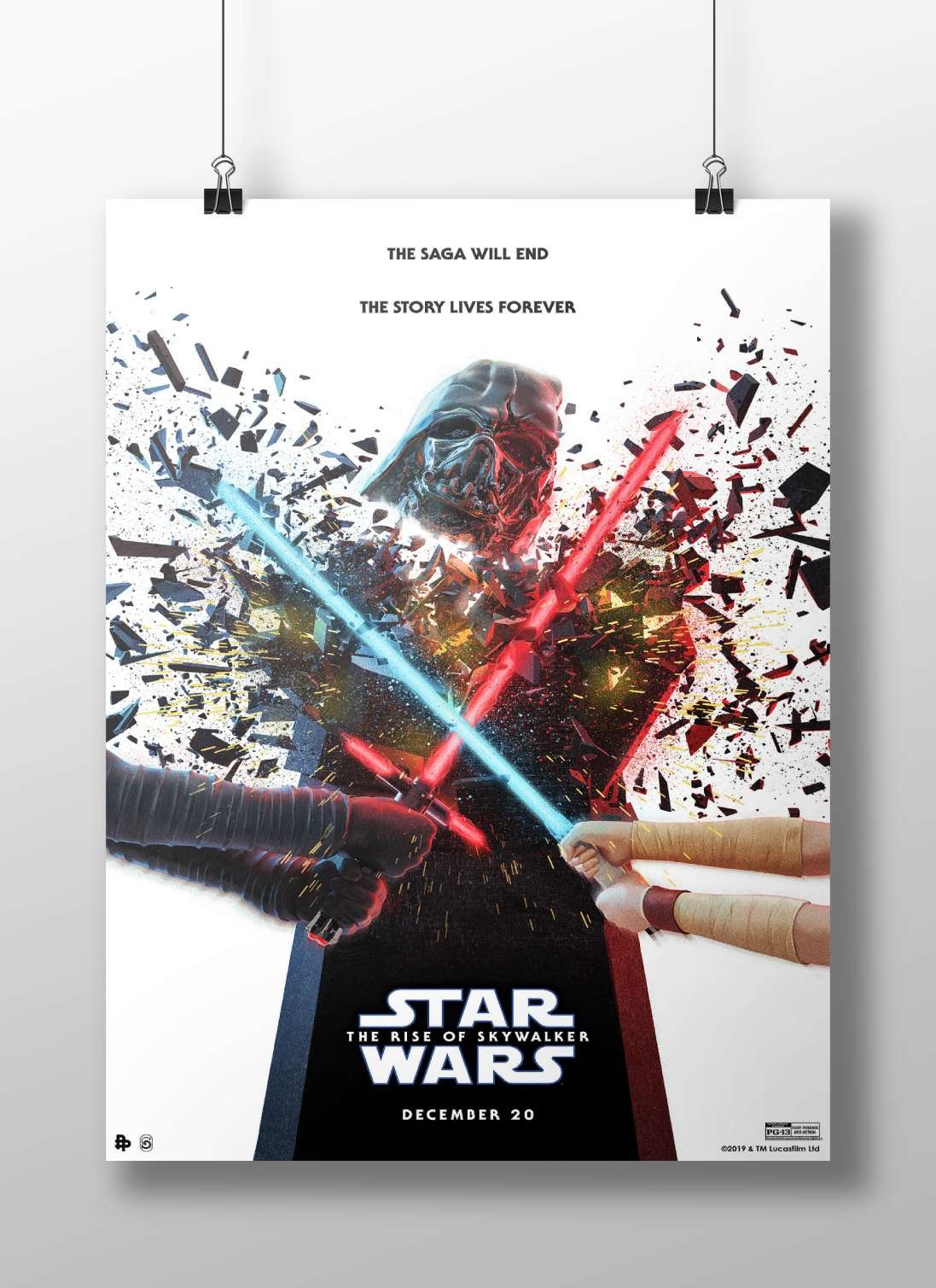 Star Wars: The Rise of Skywalker Rey Skywalker - Jedi Dawn Poster