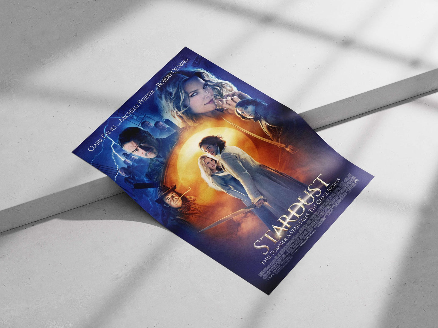 Stardust (the film, confirmed by OCR text "Stardust" and tagline "THIS SUMMER A STAR FALLS.