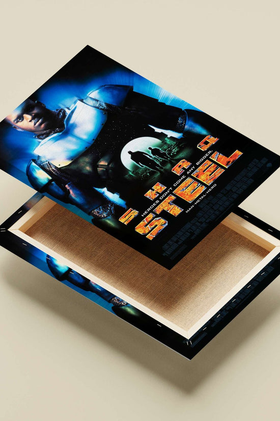 Steel (superhero from DC Comics' movie "Steel") Steel - Industrial Hero Poster