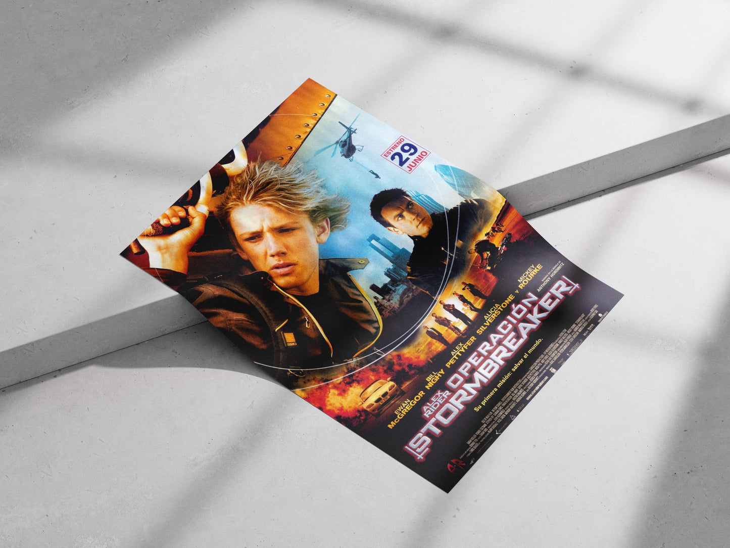 Alex Rider: Operación Stormbreaker (the movie) James Bond - Spectre Poster