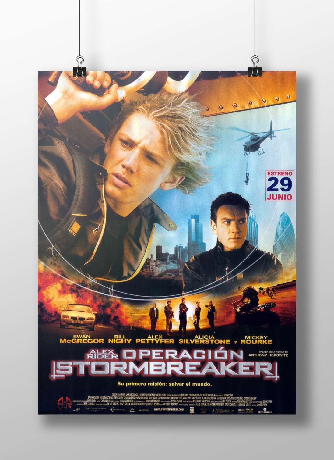 Alex Rider: Operación Stormbreaker (the movie) James Bond - Spectre Poster