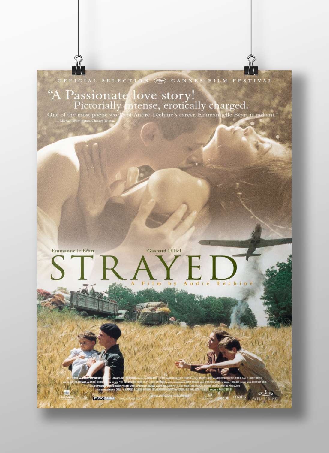 Strayed (film) starring Emmanuelle Béart and directed by André Téchiné Strayed - Iconic French Cinema