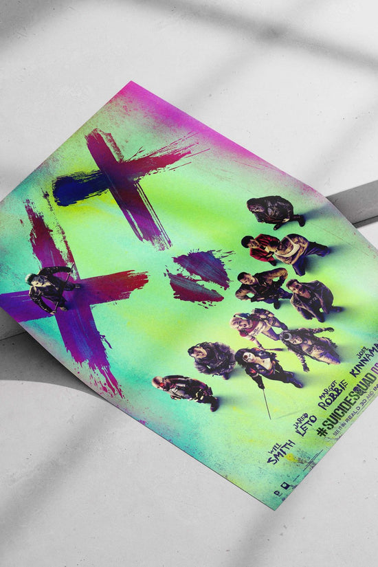 Suicide Squad (2016 film franchise, featuring real actors like Will Smith, Jared Leto, Margot Robbie,
