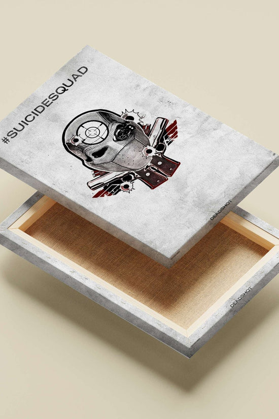Deadshot from DC Comics' Suicide Squad franchise. Deadshot - Vengeful Assassin Poster