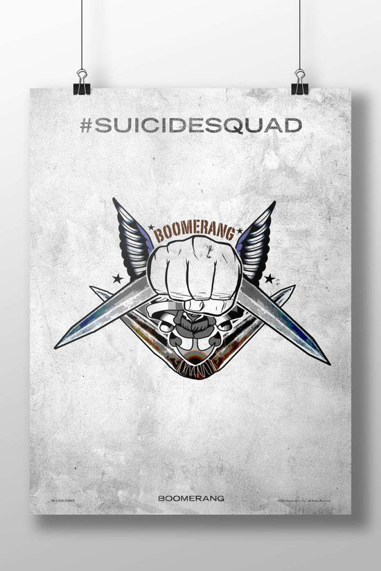 Boomerang (Suicide Squad franchise character) Boomerang - Suicide Squad Icon Poster
