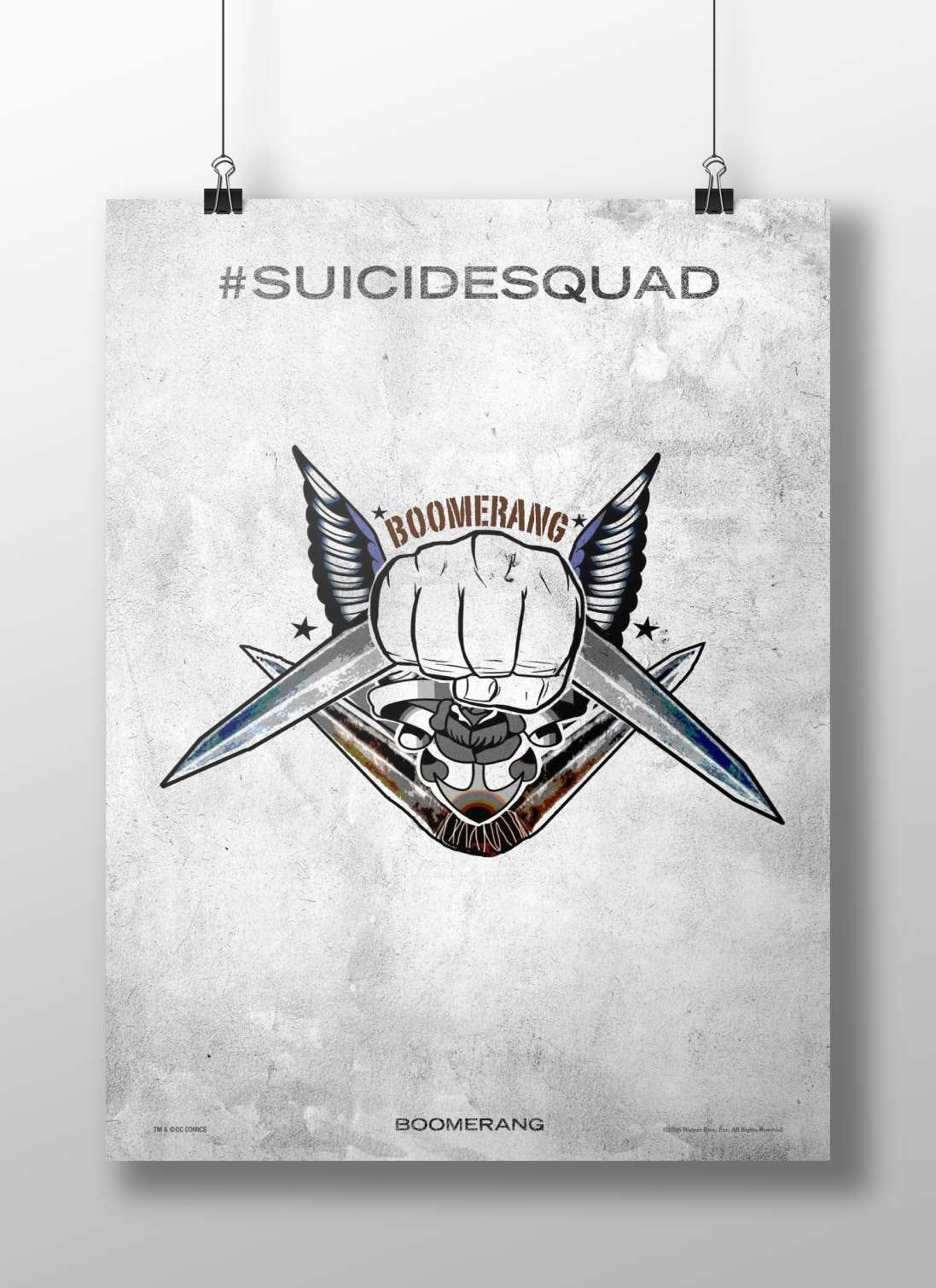 Boomerang (Suicide Squad franchise character) Boomerang - Suicide Squad Icon Poster