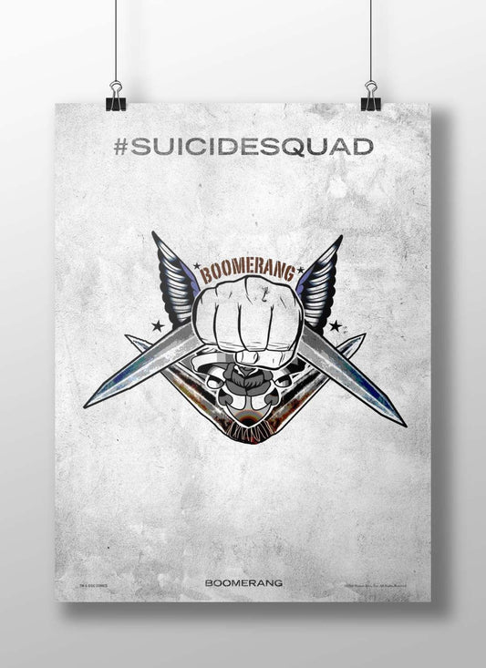 Boomerang (Suicide Squad franchise character) Boomerang - Suicide Squad Icon Poster