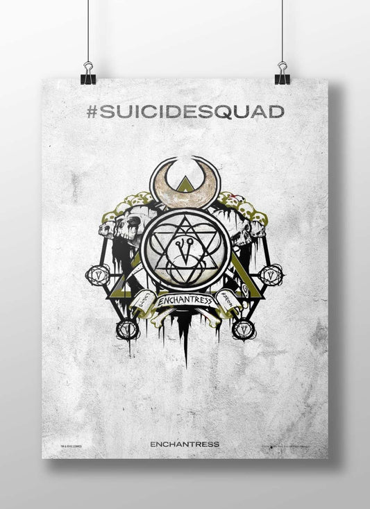 Enchantress, a DC Comics character featured in the Suicide Squad franchise. Enchantress - Mystic Warrior